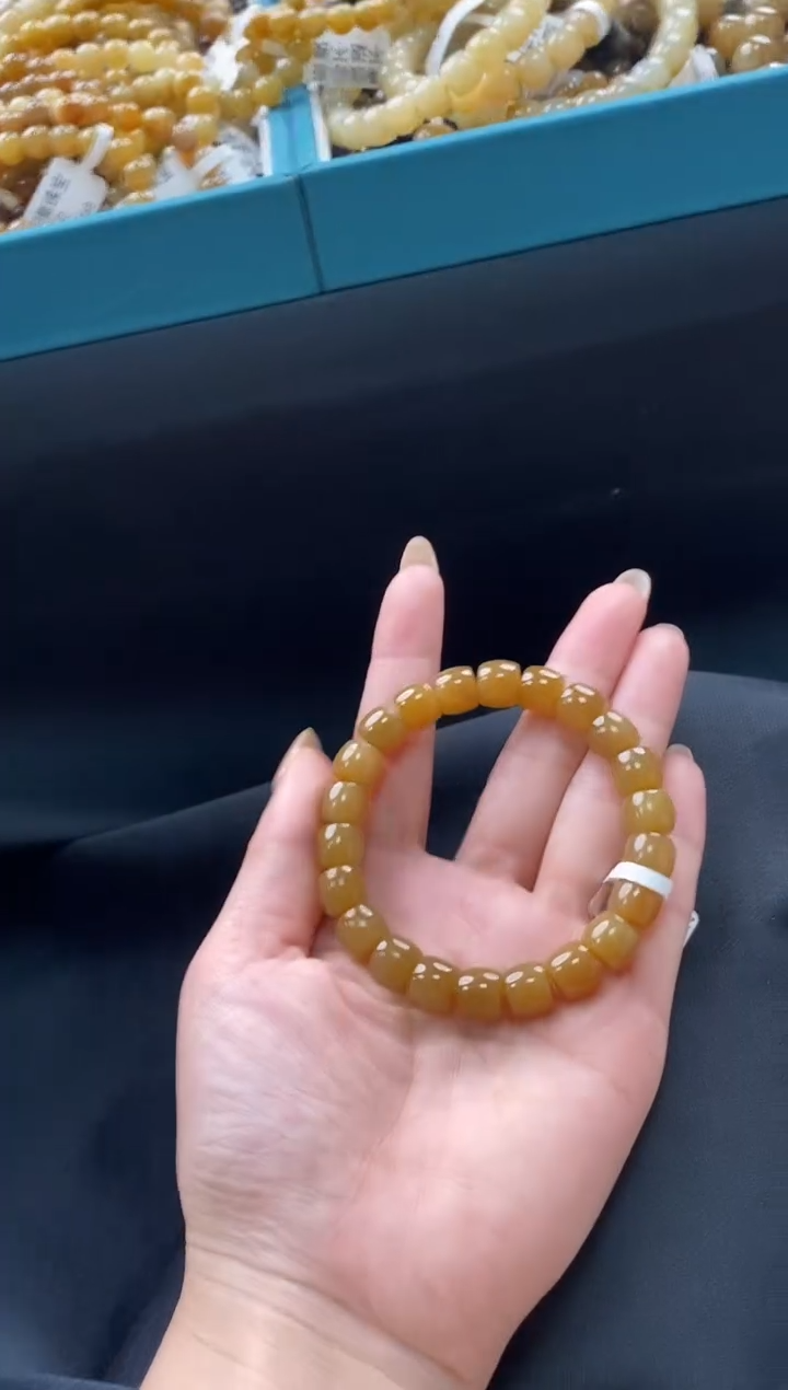 和田玉未镶嵌颈饰拍一发一