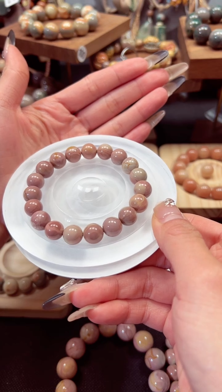 【闪购商品】石英质玉手链未镶嵌30