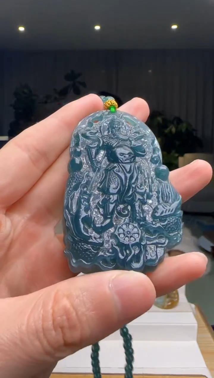 【闪购商品】翡翠吊坠(赠链)未镶嵌DY@@WS1WX29506