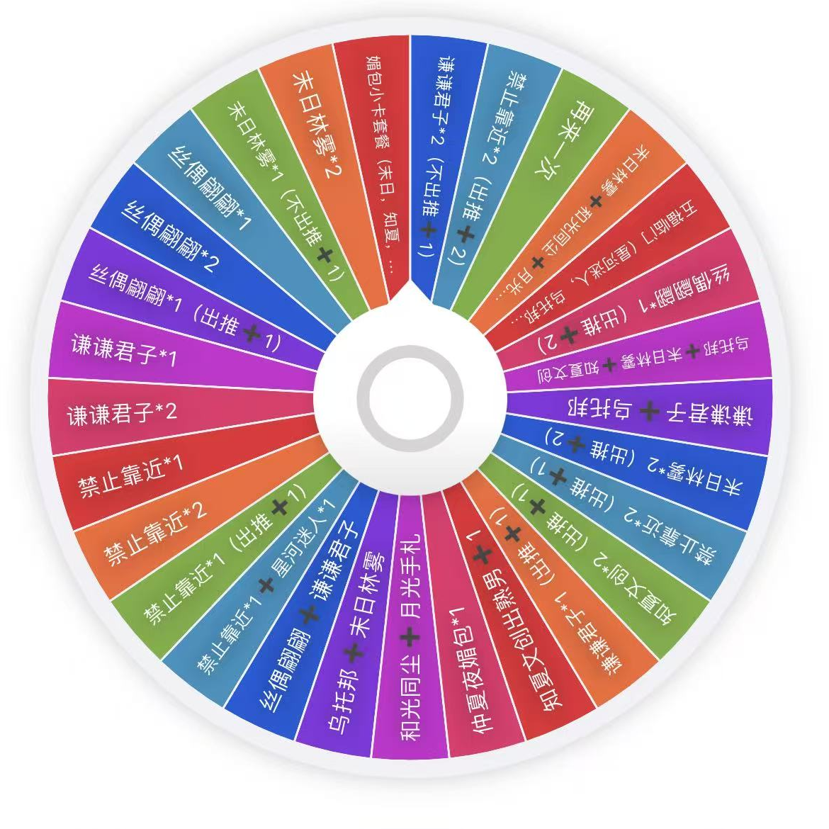 【番茄拆卡】恋与深空の媚包混品转转乐の精品周边（直播代拆）