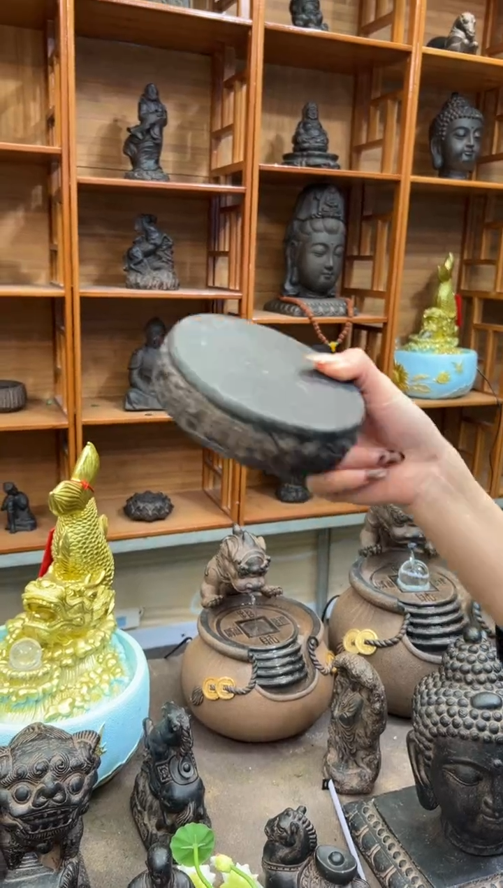 陶土【火山泥】吉祥底座