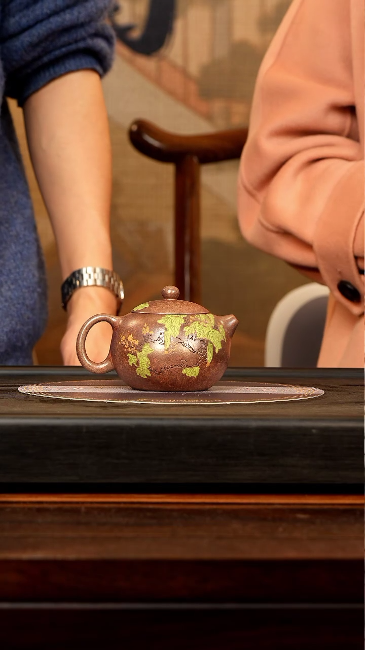 【闪购商品】紫砂茶壶WPR 邵家泥 西施 300cc