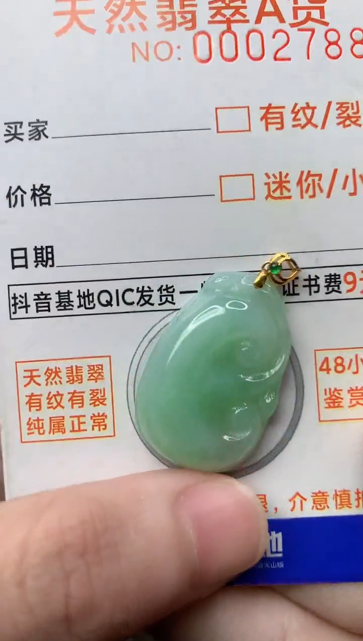 【闪购商品】翡翠颈饰18K金镶嵌1..............