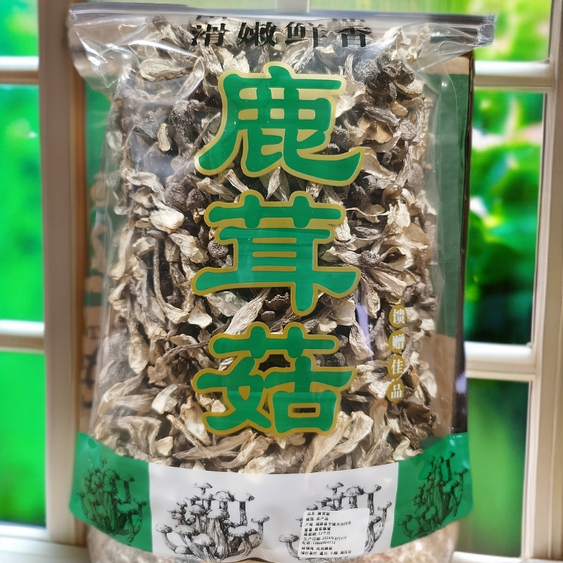 高山脆脆菇小条鹿茸菇干货
