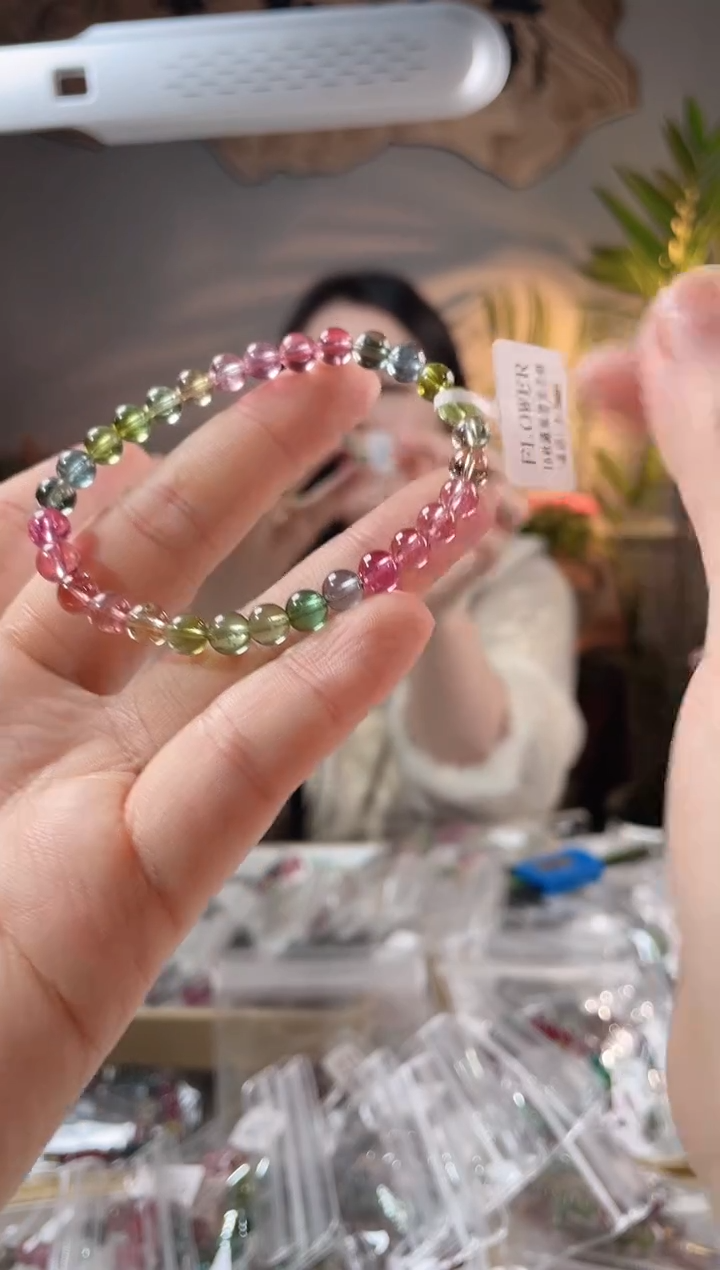 【闪购商品】手链未镶嵌碧玺单圈手链6+