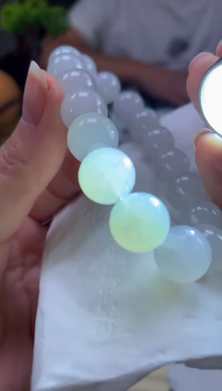 未镶嵌手串翡翠宣*---116424