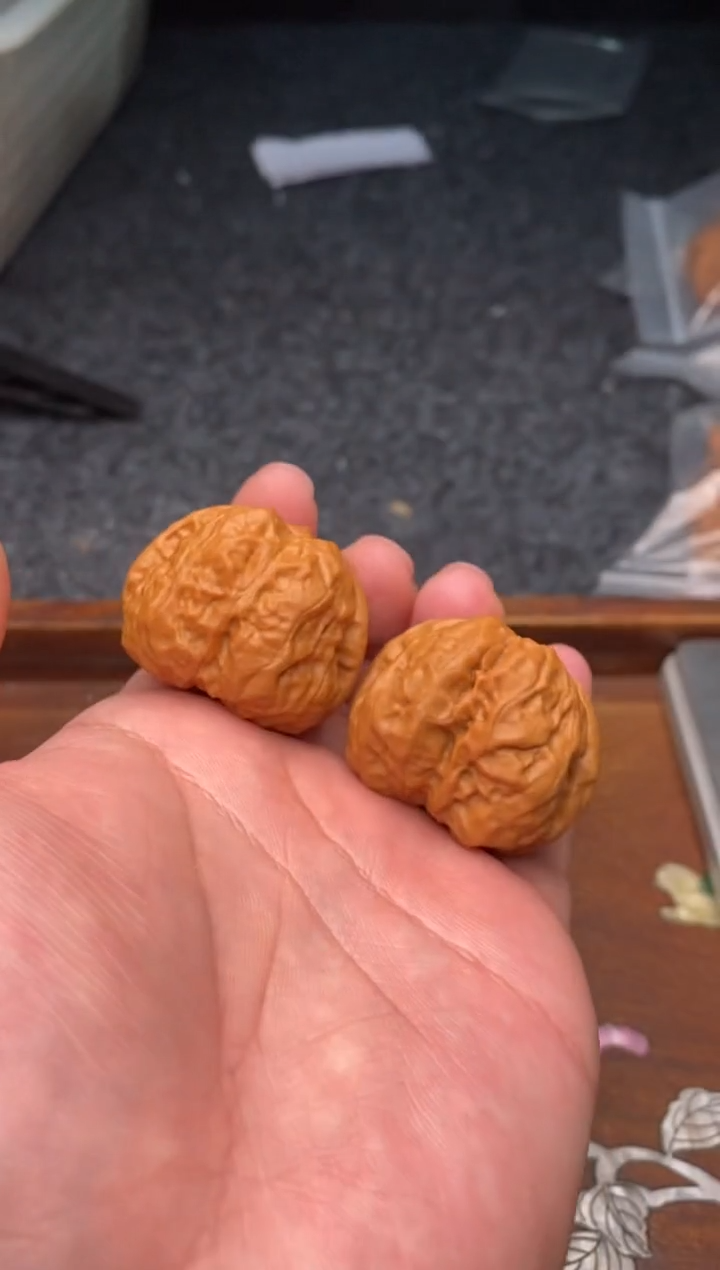 【闪购商品】文玩核桃把件G315号37尺蛤蟆头