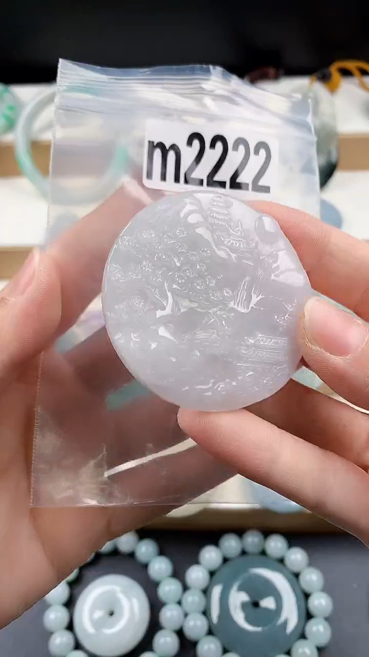 颈饰未镶嵌翡翠颈饰未镶嵌缅甸天然翡翠吊坠