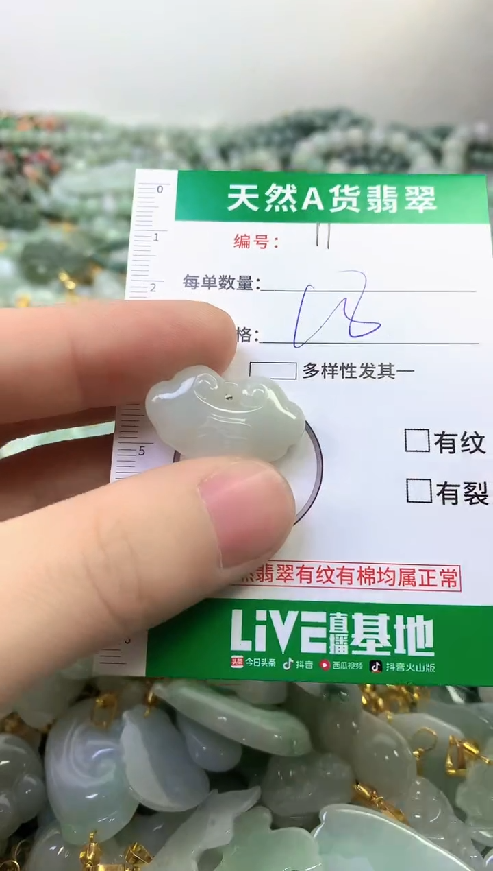 颈饰未镶嵌翡翠纯天然缅甸A货翡翠