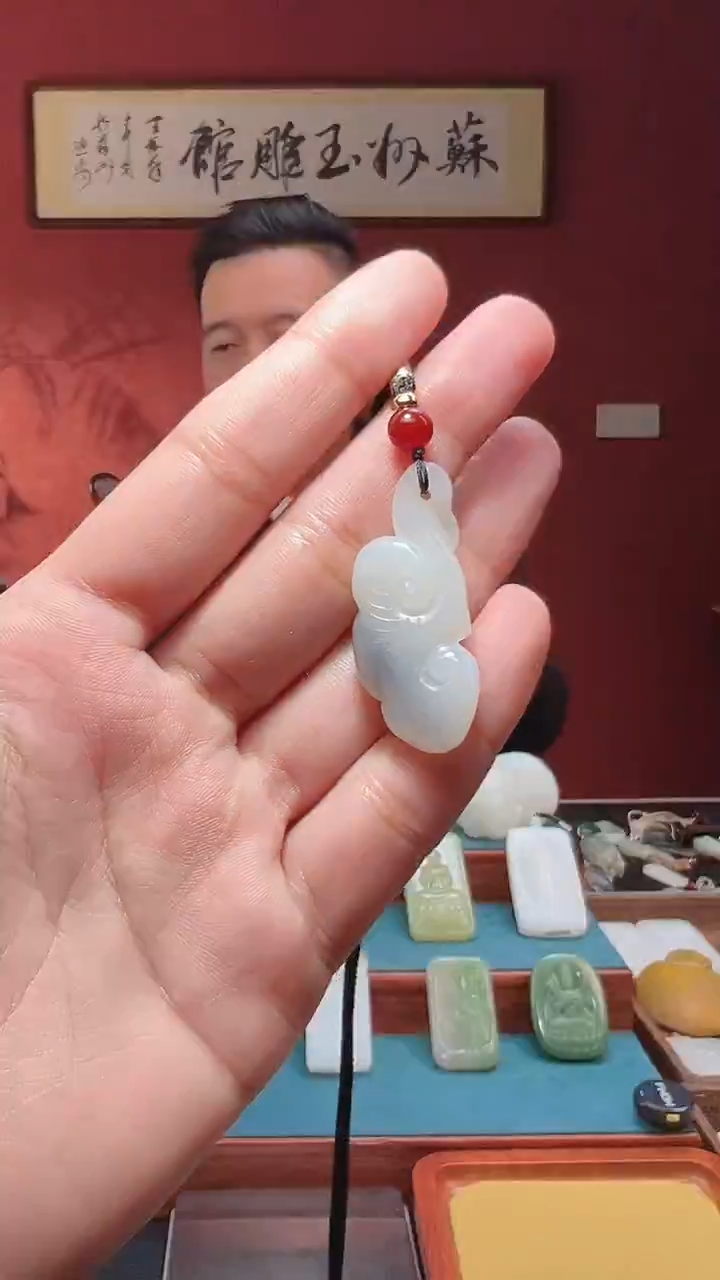 吊坠(不含链)未镶嵌和田玉23