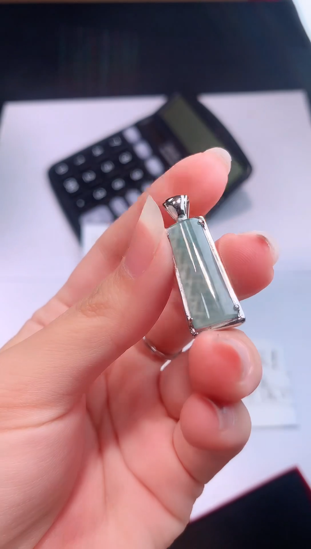 颈饰未镶嵌翡翠0芹0翡翠珠宝749