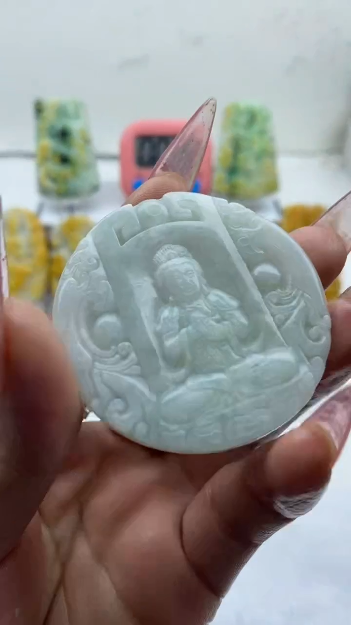 【闪购商品】翡翠颈饰未镶嵌挂件