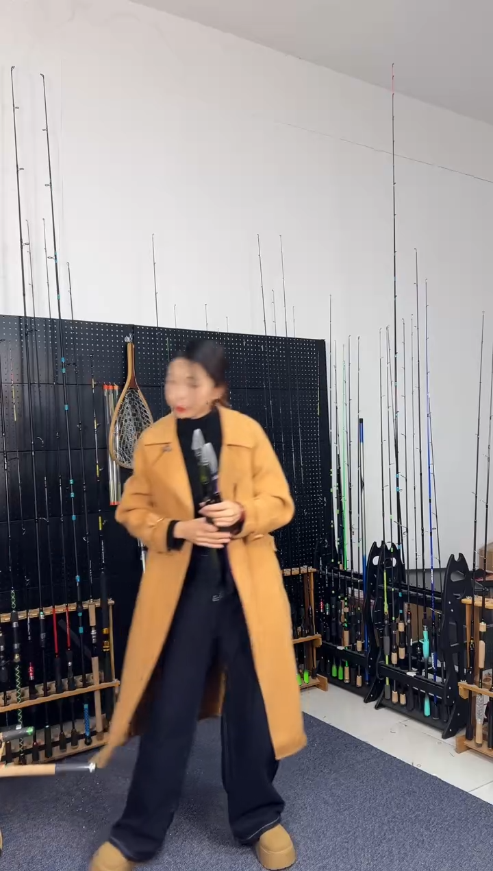 1.8m碳素玄烨绿色枪柄1.8米（瑕疵尾货竿，没有售后，介意勿拍）