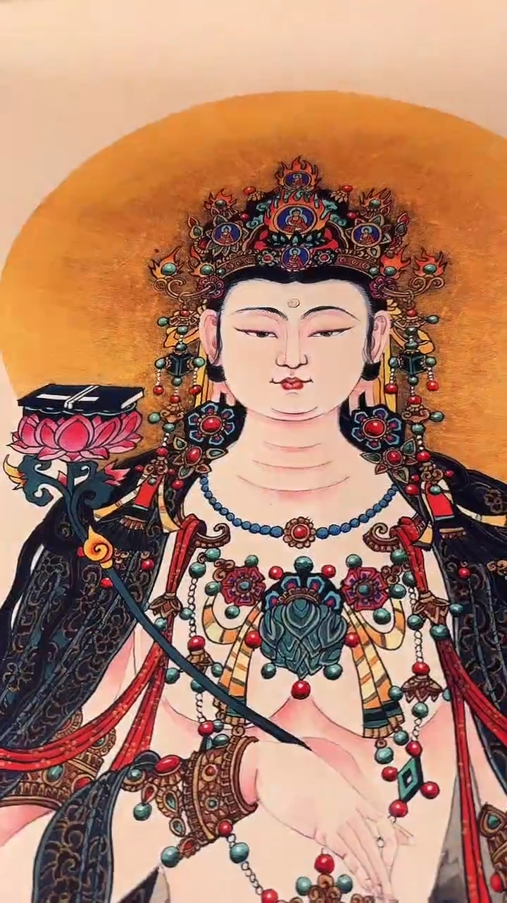 卷轴画藏式珍藏彩绘艺术馆162