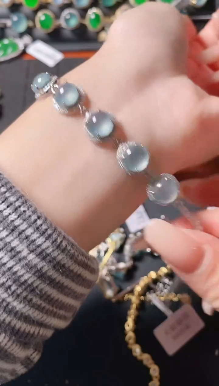 银S925镶嵌戒指翡翠11111