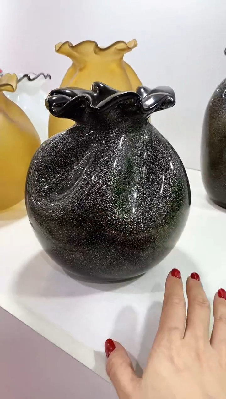 慕忆家手作琉璃花瓶小