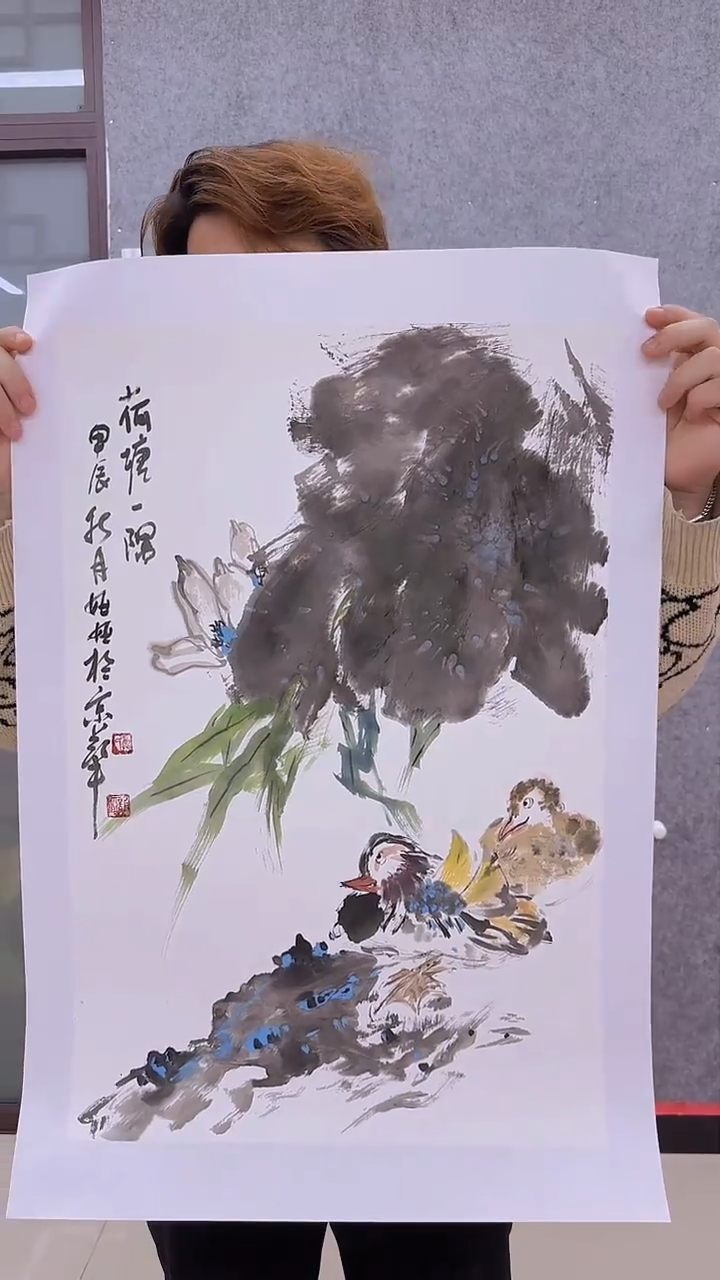 【闪购商品】国画龚雅雅手绘国画
