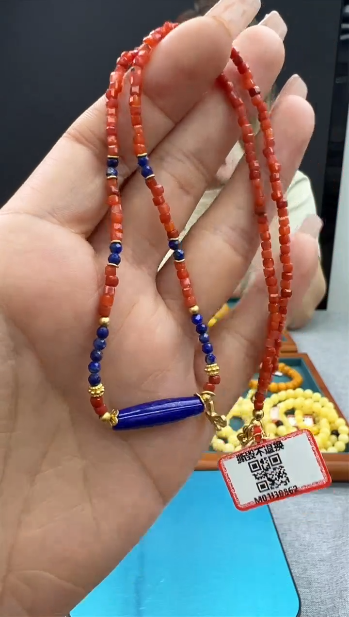 【闪购商品】南红玛瑙颈饰未镶嵌788