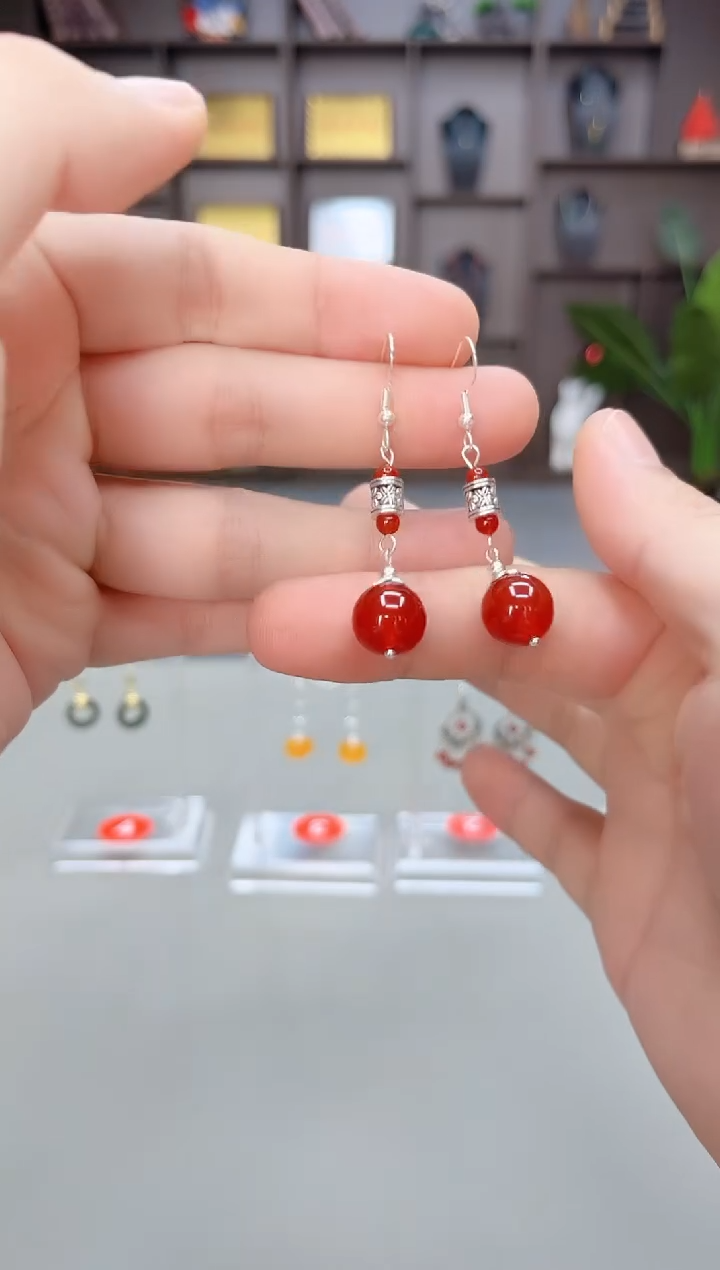 未镶嵌耳饰玛瑙/玉髓205000