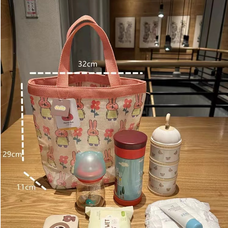 Z376 露营包野餐包免兔32*29*11cm