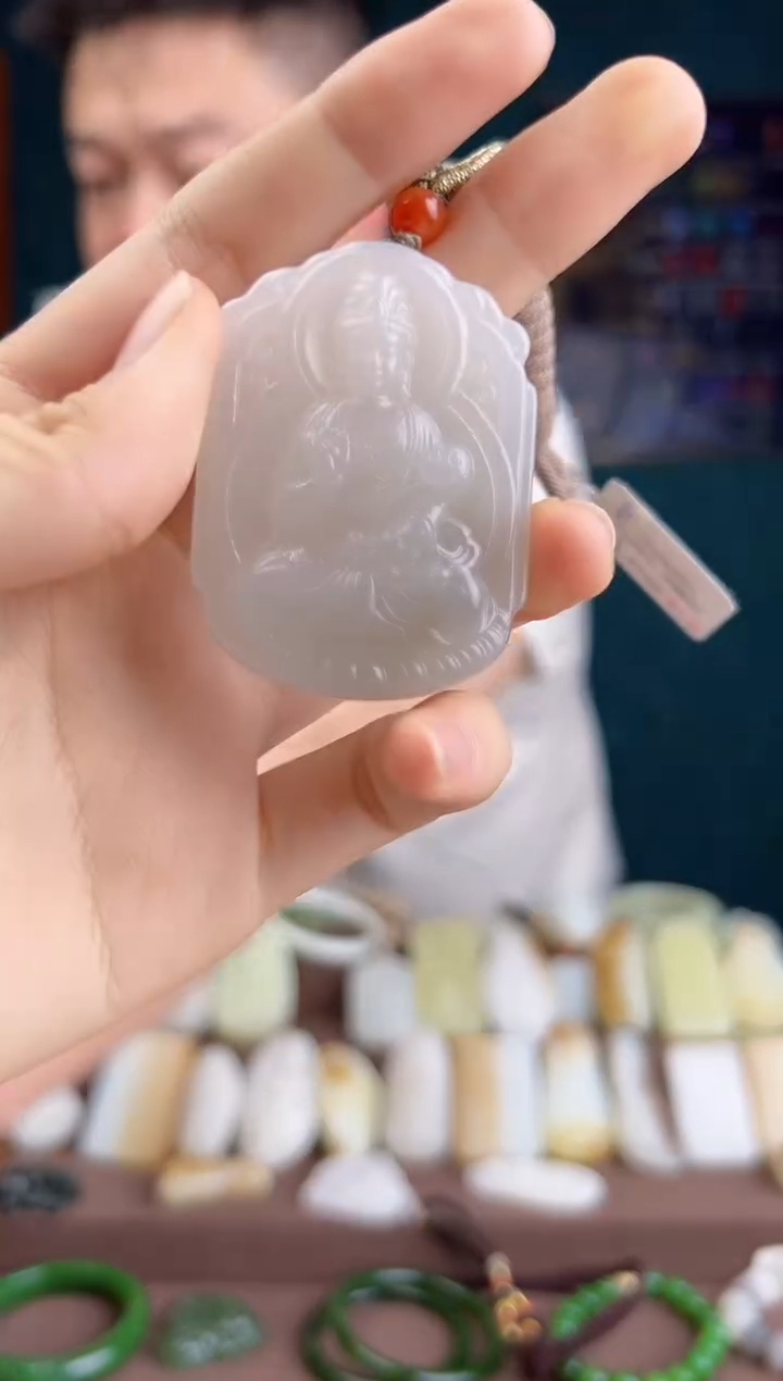 【闪购商品】和田玉颈饰未镶嵌ZZ 拍一发一 多样性发货