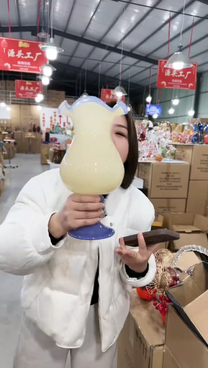 【闪购商品】无铅玻璃YOYO-花器-39早
