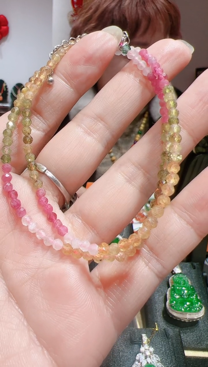 【闪购商品】碧玺颈饰未镶嵌202521259