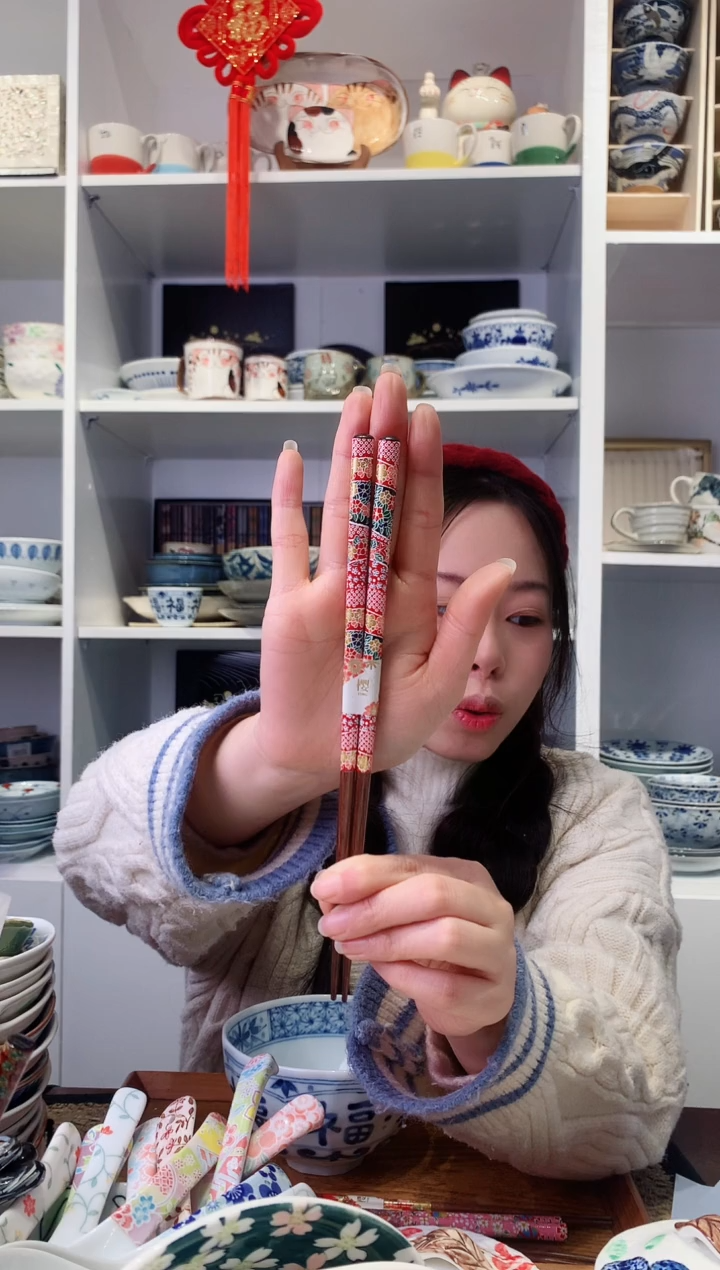 【闪购商品】钛合金纯实木筷子一双