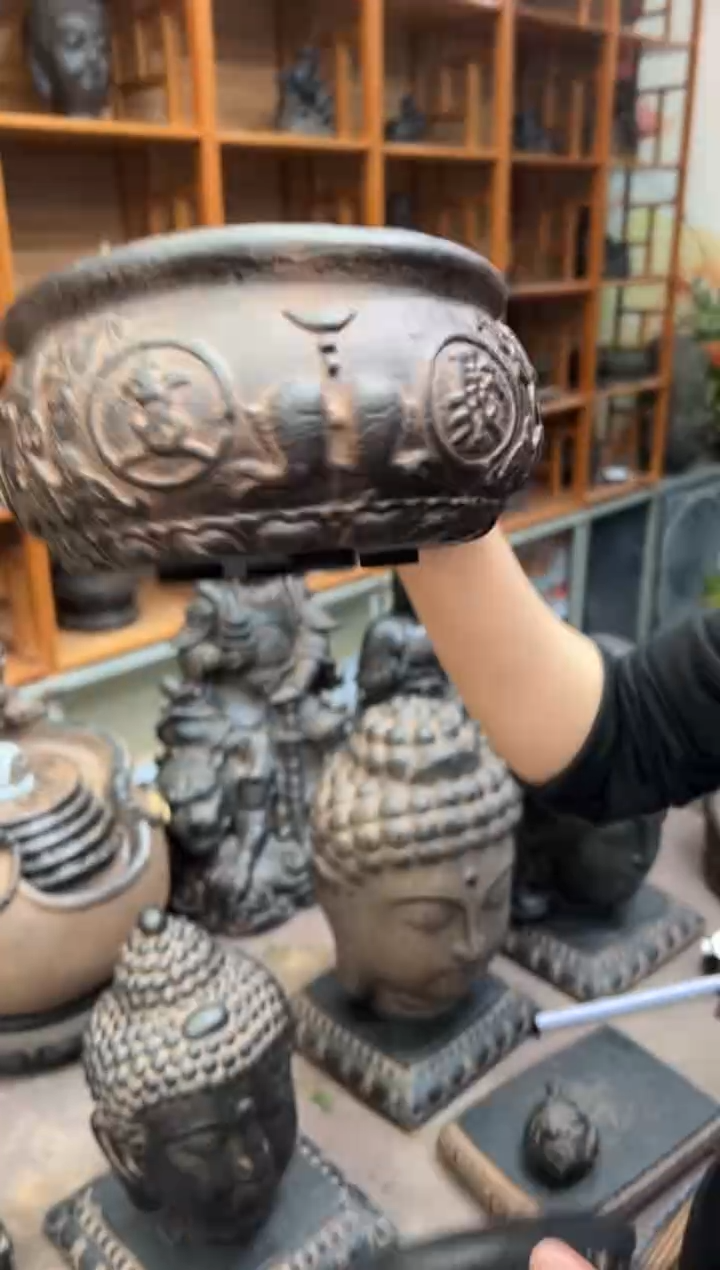 陶土【火山泥】聚宝盆