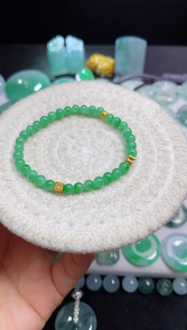 【闪购商品】翡翠颈饰未镶嵌手串