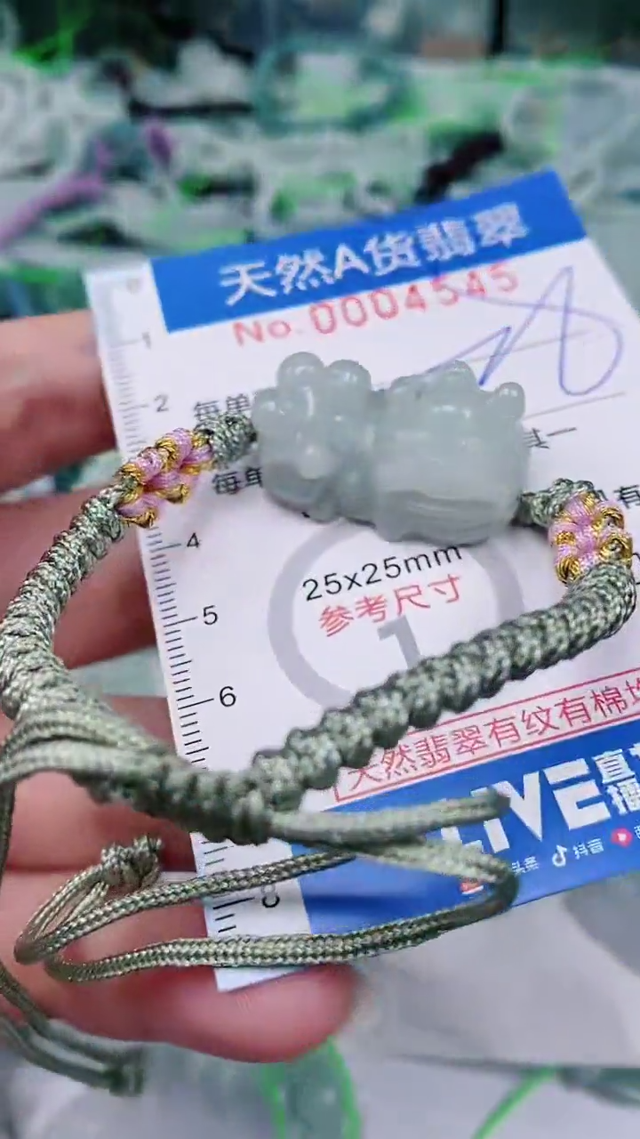 【闪购商品】翡翠颈饰未镶嵌00004545