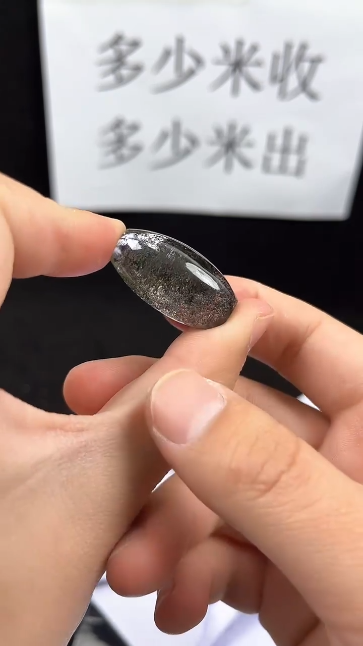 【闪购商品】水晶颈饰银S925镶嵌桶珠吊坠打孔配绳