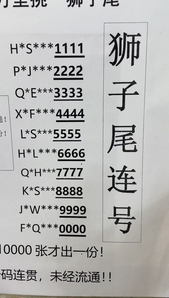 【万里挑一】05.评 狮子尾 套装
