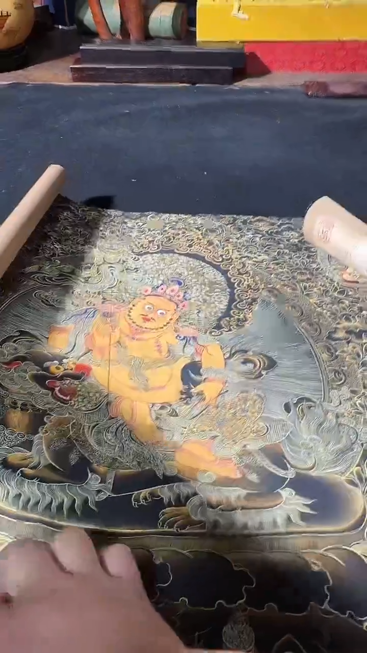 卷轴画藏式珍藏彩绘艺术馆126