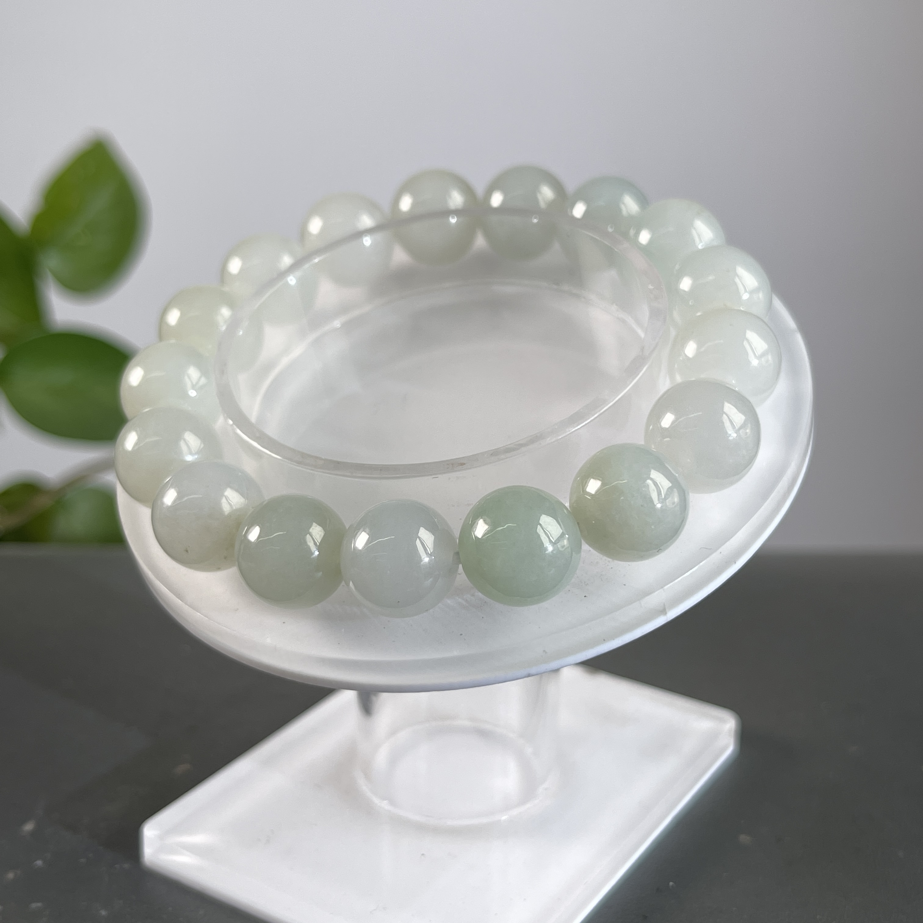 JXB30-70   天然缅甸A货翡翠 翡翠手串