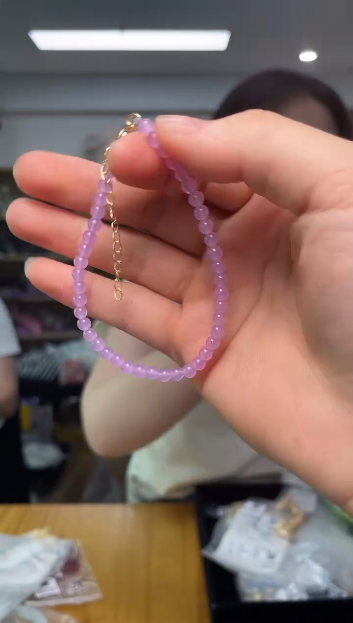 水晶手链未镶嵌（多样性单个发货）