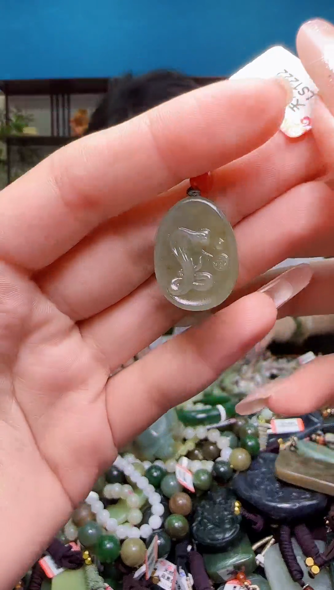 颈饰未镶嵌和田玉1