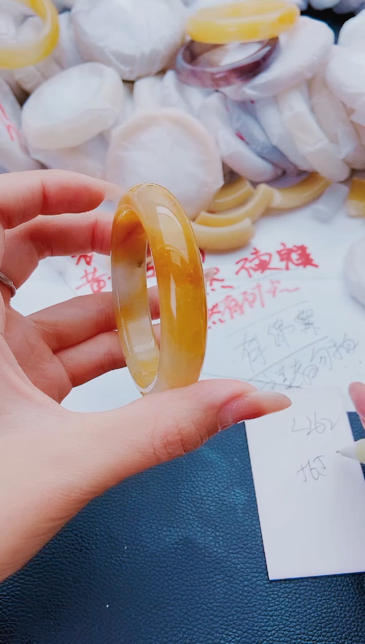 石英质玉手镯未镶嵌L262-56-57