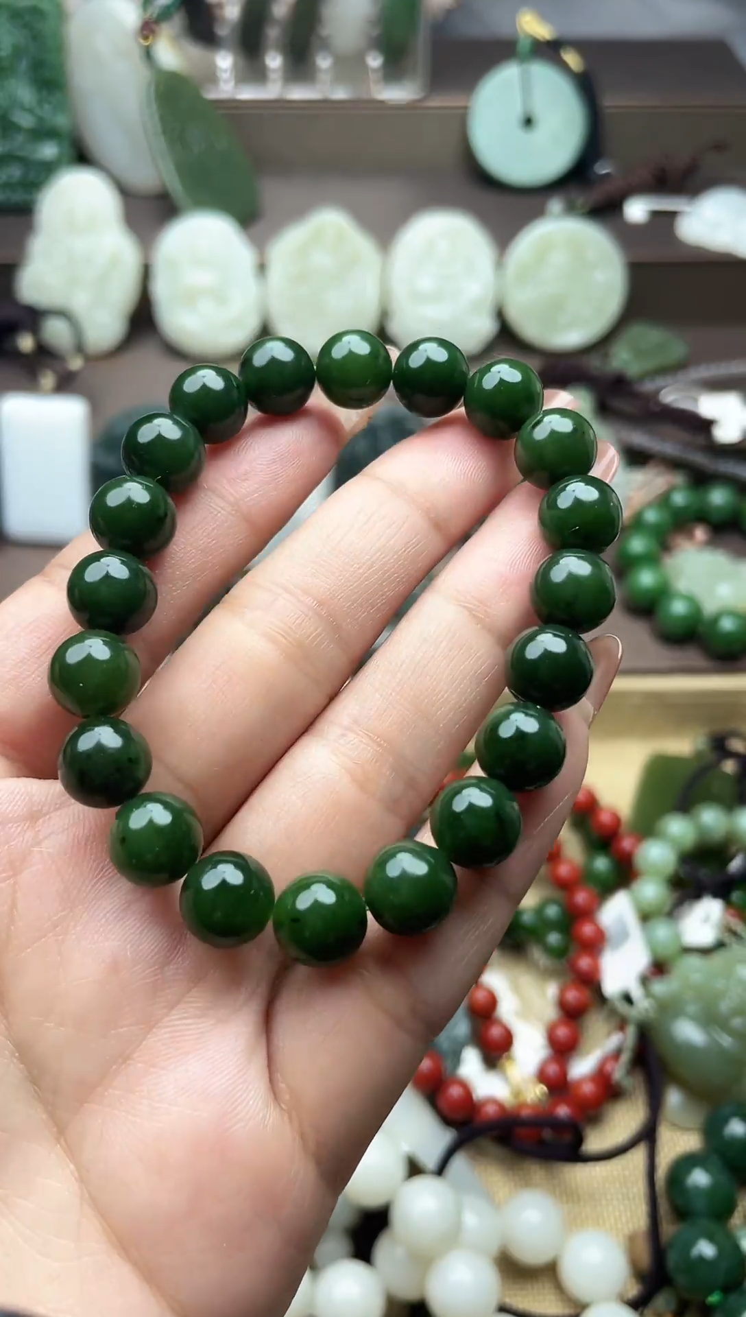 颈饰未镶嵌和田玉未镶嵌和田玉吊坠多样性拍一发一