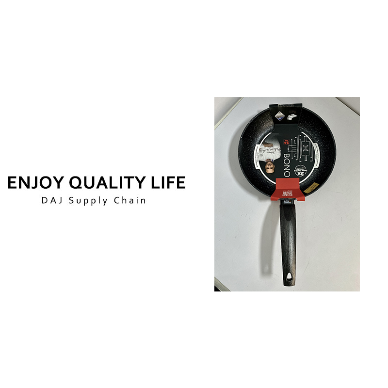 双层不粘涂层 全感应技术兼容多炉灶 铝合金平底铝锅24cm