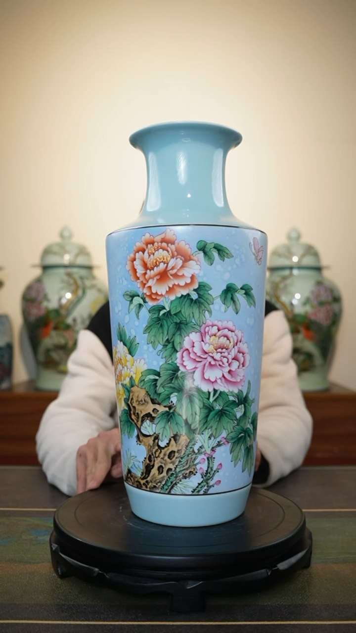 【闪购商品】摆件匠心瓷造确保手工手绘