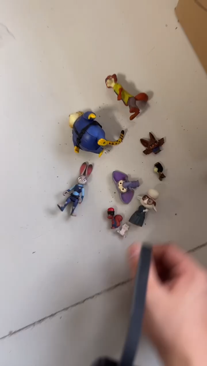 疯狂动物城一套8个