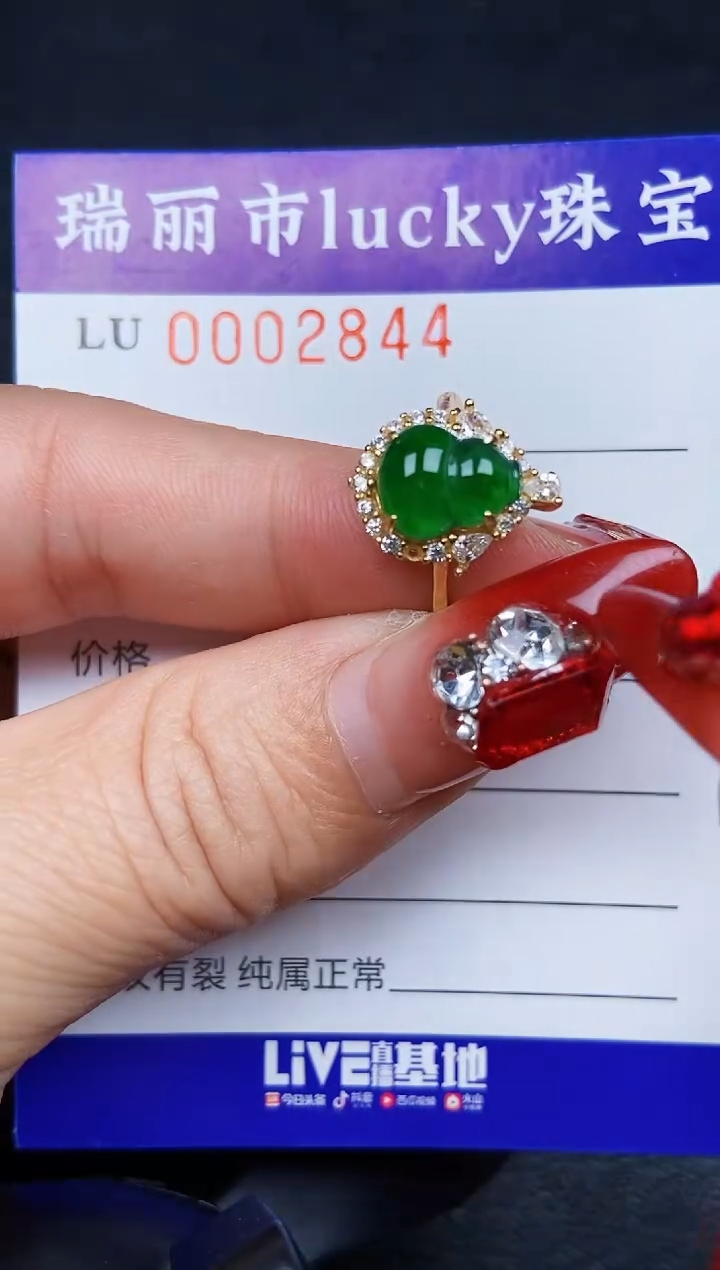 【闪购商品】翡翠颈饰银S925镶嵌2844