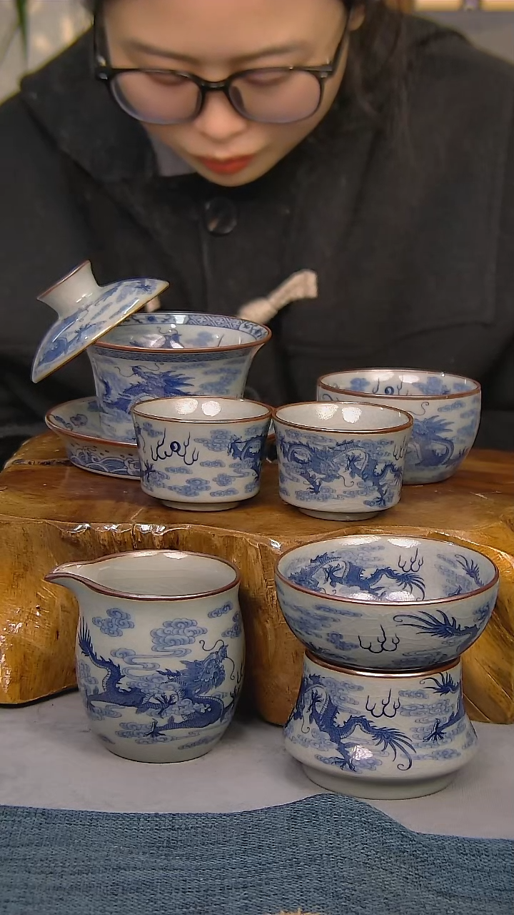 【闪购商品】6件套陶瓷茶具简装家用系列