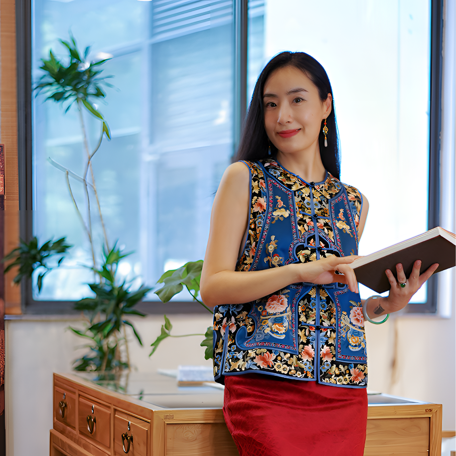 【一揽富贵·马甲】苏绣国风手工马甲重磅桑蚕丝复古女士新中式松弛