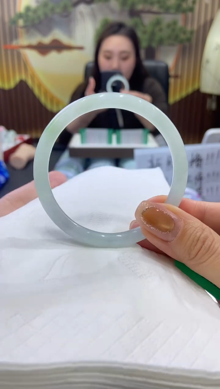 未镶嵌手镯翡翠0004765