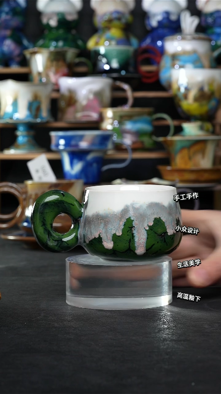 设计师款景德镇森涩手创陶瓷（食品级）061