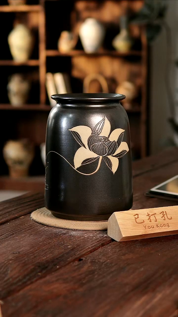 摆件30-187高28口15误差2已打孔