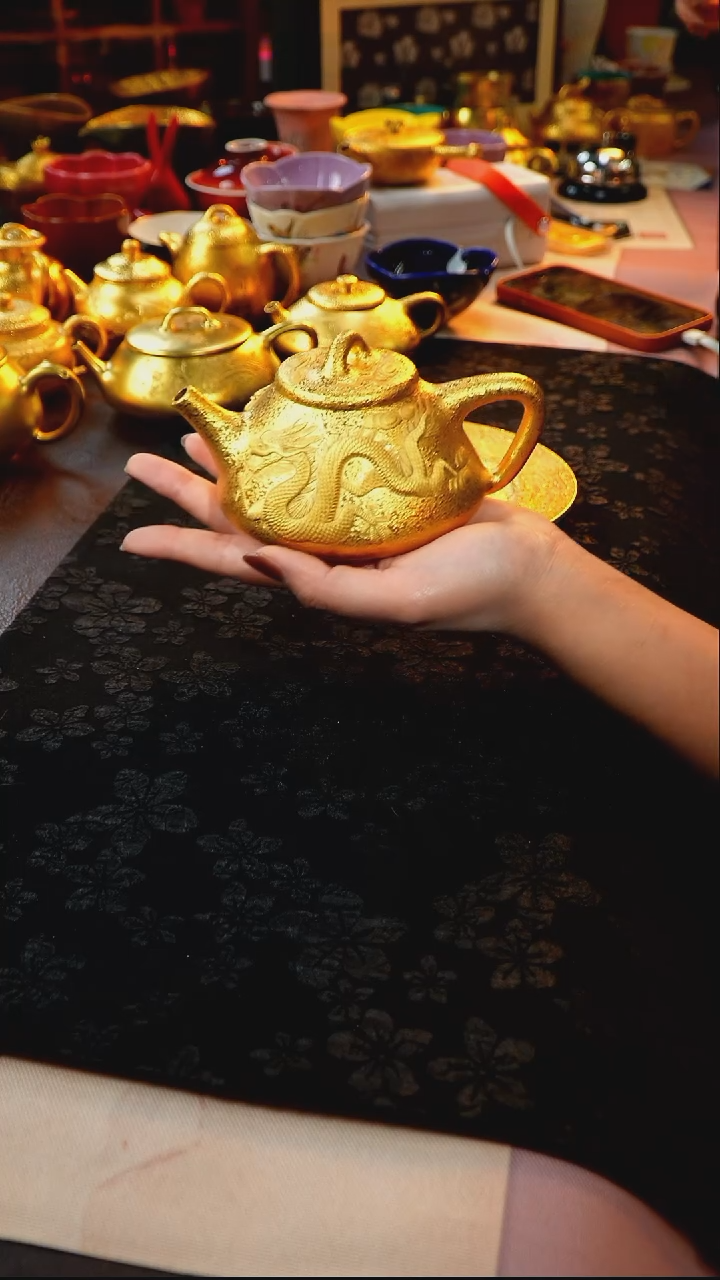 茶杯紫砂【宜景窑系列】金壶 7