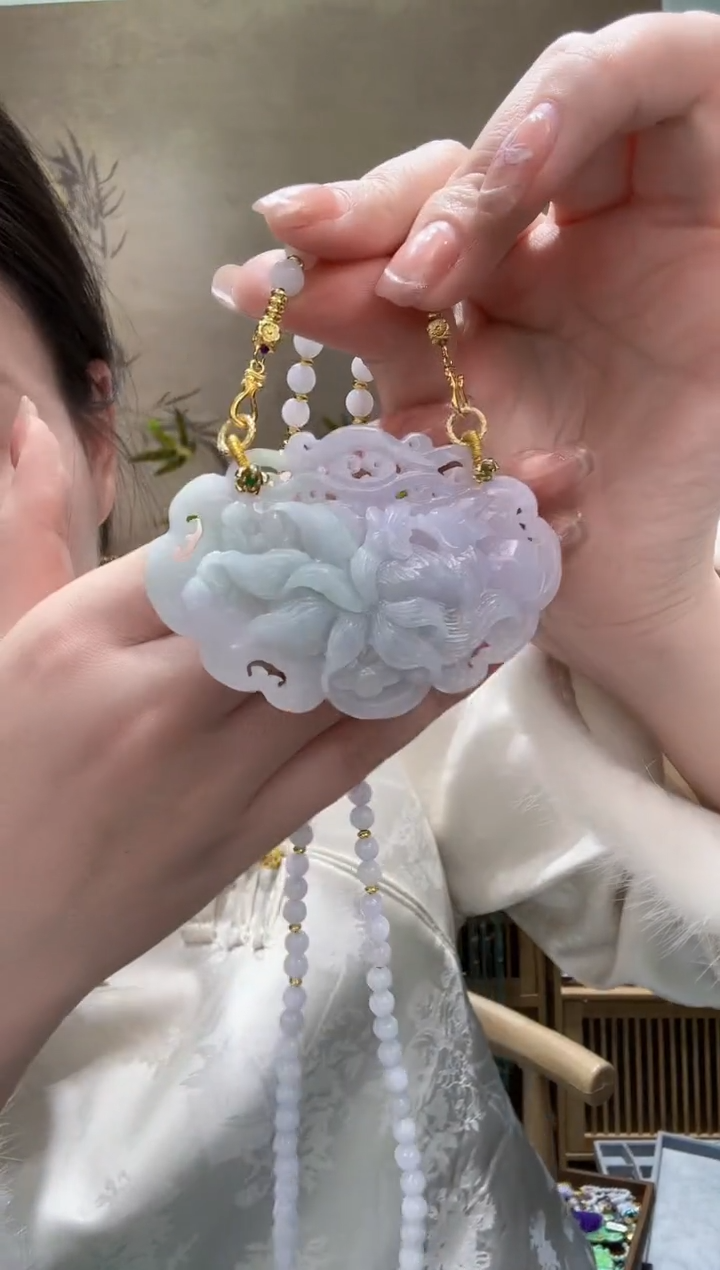 【闪购商品】翡翠颈饰未镶嵌吊坠